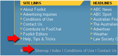 Footer